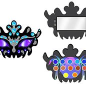 Paleta de maquillaje 3D. Een project van 3D van Sergio Arvizu Blanco - 24.05.2020