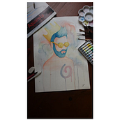 Projeto 4. Drawing, Artistic Drawing, and Watercolor Painting project by Maria Clara Barduco Felix - 05.25.2020