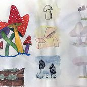 De duendes y otros seres. Desenho a lápis, Ilustração tradicional, e Pintura em aquarela projeto de Beatriz Gonzalez Muzzio - 25.05.2020