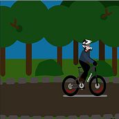 Animación y diseño de personajes  MTB ENDURO. 2D Animation project by Luciano Arevalo - 05.22.2020