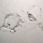 Portrait sketches. Artistic Drawing project by Gail Veasey - 05.24.2020