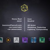Joan Madrid 3D Artist Demo Reel 2020. 3D, 3D Animation, Film, Film, Video, TV, Creativit, Game Development, and Video Editing project by Joan Madrid - 05.20.2020