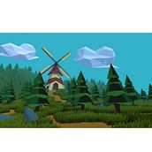 Mi Proyecto del curso: Modelado de escenarios low poly para videojuegos. Modelagem 3D projeto de krisoa_abril - 25.05.2020