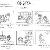 "Órbita y Selene". Character Design, Writing, Traditional illustration, Stor, and board project by Sofía Arreguín - 05.25.2020