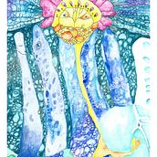 Kalanchoes: Ilustración botánica con acuarela. Arts, Crafts, Fine Arts, Creating with Kids, Digital Drawing, Botanical Illustration, and Children's Illustration project by rosana maydana - 05.25.2020