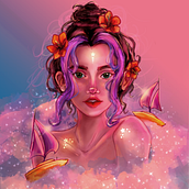 Mi Proyecto del curso: Retratos digitales de fantasía con Photoshop.  project by Abde Sarmiento - 05.26.2020