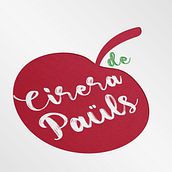 Web Festa de la Cirera de Paüls. Un progetto di Design di loghi, Graphic design e Web design di Cinta Segarra - 26.05.2020