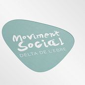 Logotipo Moviment Social Delta de l'Ebre. Un progetto di Design di loghi di Cinta Segarra - 26.05.2020