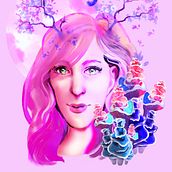 My project in Digital Fantasy Portraits with Photoshop course. Traditional illustration project by Tamara Abas - 05.26.2020