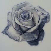 Mi Proyecto del curso: Rosa realista. Tattoo Design project by fandersonc - 05.26.2020