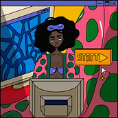 START. Een project van Traditionele illustratie y Digitale illustratie van Stephanie Gonçalves - 27.05.2020