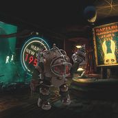 Modelado de personaje: Big Daddy. 3D, Design, 3D Design, and 3D Modeling project by Bruno Lira Montero - 06.27.2019