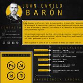 CV. Design, Editorial Design, T, pograph, Design, T, and pograph project by Juan Camilo Barón Robayo - 04.30.2020