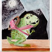 Mi Proyecto del curso: Introducción a la ilustración infantil - PULGARCITA. Een project van Kinderillustratie van cristinadiaz1988 - 27.05.2020