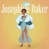 Josephine Baker. Creativit, Character Design, and Traditional illustration project by kpoveda93 - 05.27.2020