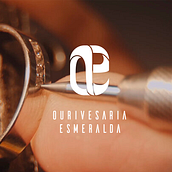 Ourivesaria Esmeralda - Identidade Visual. Desenho, Design, e Direção de arte projeto de Sr Shong - 27.05.2019