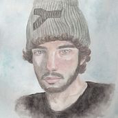 Mi Proyecto del curso: Retrato artístico en acuarela. Watercolor Painting project by Alejandro de la Cruz - 05.30.2020