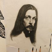 My project in Realistic Portrait with Graphite Pencil course. Drawing project by Leonardo Minnesota - 05.28.2020