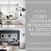 GUIA GRATIS! COMO DECORAR AL ESTILO NÓRDICO . % guiadisenointeriores tarafından hazırlanan Dekoras, Ve on projesi - 05.28.2020