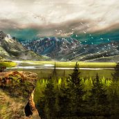 RMi Proyecto del curso: Matte Painting: creando mundos fotorrealistas. Un projet de Illustration numérique de Jaime Saul Meneses Cruz - 28.05.2020