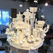 World Goddess. Un proyecto de Cerámica, Diseño de personajes, Bellas Artes y Escultura de Max Lehman - 29.05.2020