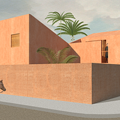 Mi Proyecto del curso: Representación gráfica de proyectos arquitectónicos. Architecture project by Cynthia Del Bosque - 05.29.2020