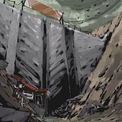 Diseño de paisajes. '20.. Concept Art, Digital Drawing, Traditional illustration, Digital Illustration, L, scape Architecture, Digital Painting, and Video Games project by Fede Gastaminza - 05.28.2020
