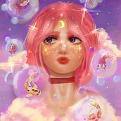 Mi Proyecto del curso: Retratos digitales de fantasía con Photoshop. Digital Illustration project by Paola Álvarez - 05.29.2020
