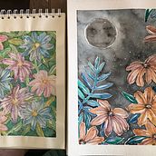 Mi Proyecto del curso: Creación de paletas de color con acuarela. Watercolor Painting project by Felipe Delgado - 05.29.2020
