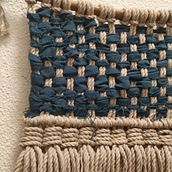 Tapiz Nº.1 Linea Dorada.. Een project van Textiel van ANA LOPEZ ZAMBRANA - 30.05.2020