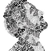 My project in Hand-Drawn Typographic Portrait course. Un proyecto de Dibujo artístico, Ilustración digital, Dibujo, H, lettering, Ilustración tradicional y Lettering de dypcbd - 30.05.2020