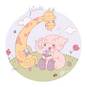 Friendship. Children's Illustration project by Alba Reche Martínez - 05.30.2020