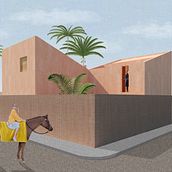 Mi Proyecto del curso: Representación gráfica de proyectos arquitectónicos. Un proyecto de Arquitectura, Diseño gráfico, Arquitectura interior, Diseño de interiores, Paisajismo, Collage, Arquitectura digital e Ilustración arquitectónica de vicrios11595 - 29.05.2020