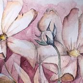 My project in Negative Watercolor Painting for Botanical Illustration course. Botanical Illustration project by Alessandra Carrer - 05.30.2020