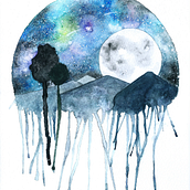 Mi Proyecto del curso: Técnicas modernas de acuarela. Traditional illustration project by Daniela López - 05.30.2020