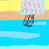 Producir obra gráfica en formato convencional sobre papel y en objetos de uso como cuadernos o ropa. Un proyecto de Collage y Estampación de Moira Balboa - 02.04.2019