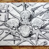 My project in The Art of Sketching: Transform Your Doodles into Art course . % Demetris Kalampokis tarafından hazırlanan Sanatsal Çizim projesi - 06.03.2020