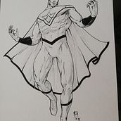 Mi Proyecto del curso: Ilustración para cómics: anatomía de un superhéroe. Comic, Desenho a lápis, Desenho anatômico, e Desenho artístico projeto de erickgironc - 01.06.2020