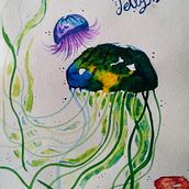 Mi Proyecto del curso: Técnicas modernas de acuarela. Traditional illustration project by bsgraphic - 05.31.2020