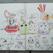 My project in The Art of Sketching: Transform Your Doodles into Art course. Projekt z dziedziny Trad, c, jna ilustracja, R, sunek ołówkiem,  R, sunek i Sketchbook użytkownika feodor_paula - 01.06.2020