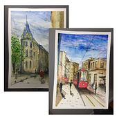 Mi Proyecto del curso: Paisajes urbanos en acuarela. Architecture, Street Art, Fine Arts, Traditional illustration, Architectural Illustration, L, scape Architecture, and Watercolor Painting project by Guillermo Linero - 05.30.2020