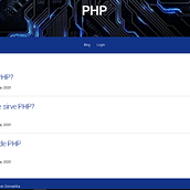 Mi Proyecto del curso: Introducción al desarrollo web con PHP. Un progetto di CSS e HTML di Bryan Velásquez Santana - 01.06.2020