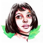 Ilustración editorial mixta.  project by Lily Vainylla - 06.01.2020