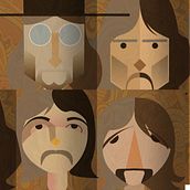 Mi Proyecto del curso: Retrato geométrico minimalista. Design, Traditional illustration, and Digital Illustration project by Gonzalo Matamala - 06.01.2020
