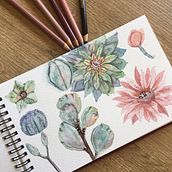 My project in Botanical Illustration with Watercolors course Ein Projekt aus dem Bereich Botanische Illustration von lisamatt85 - 04.06.2020