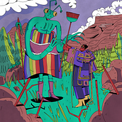 Projeto ilustração a partir de sonhos. Digital Illustration project by Antonio Luvs - 06.01.2020