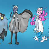 Meu projeto do curso: Fábrica de personagens ilustrados. Character Animation project by Daniel Alves - 06.01.2020