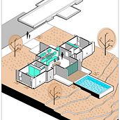 Proyecto Final: Ilustración digital de proyectos arquitectónicos. 3D, Architecture, Digital Architecture, and Graphic Design project by Pablo De Biasi - 06.01.2020