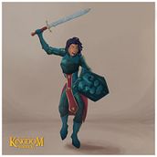 My project in Digital Painting for Characters: Color and Light course. 2D Animation, and Character Design project by kevin_frimpong - 06.02.2020