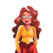 Diseño de personajes para cliente - Técnica tradicional. Un proyecto de Dibujo, Dibujo a lápiz, Dibujo artístico, Diseño de personajes e Ilustración tradicional de Angélica Aguiar - 01.06.2020